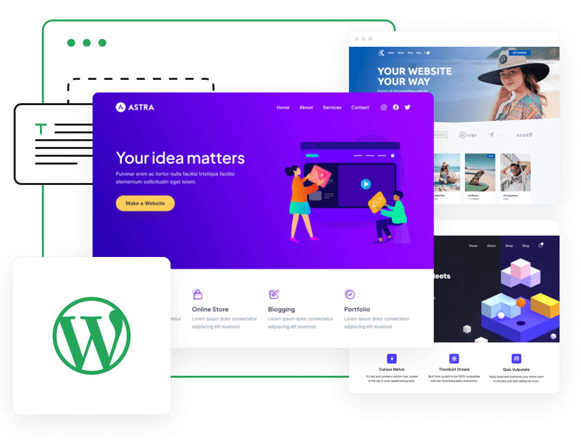 Web Hosting, Domain Names, WordPress & More - Create Your Website with High-Performance WordPress Hosting!